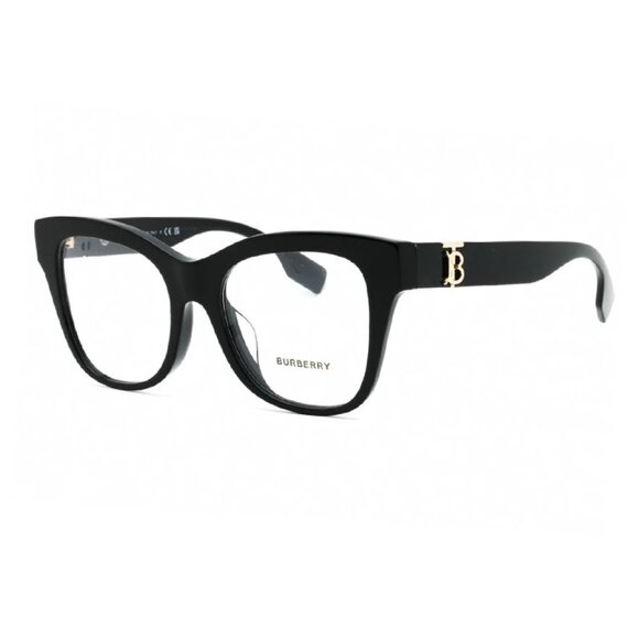 NEW BURBERRY EYEGLASSES BLACK WOMEN EYEWEAR BURBERRY BE2388F 3001 - Picture 1 of 3